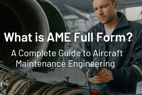 What is AME Full Form? A Complete Guide to Aircraft Maintenance Engineering